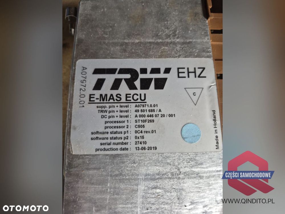 STEROWNIK MODUŁ TRZECIEJ OSI SKRĘTNEJ E-MAS ECU ME - 4
