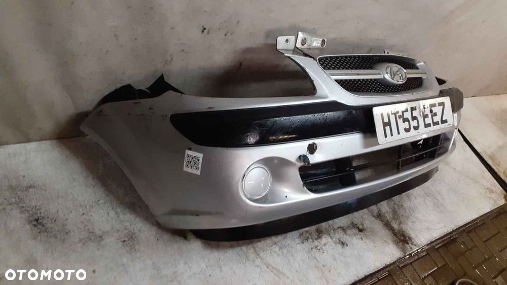 * ZDERZAK PRZÓD PRZEDNI DO HYUNDAI GETZ LIFT FL CS SREBRNY - 4