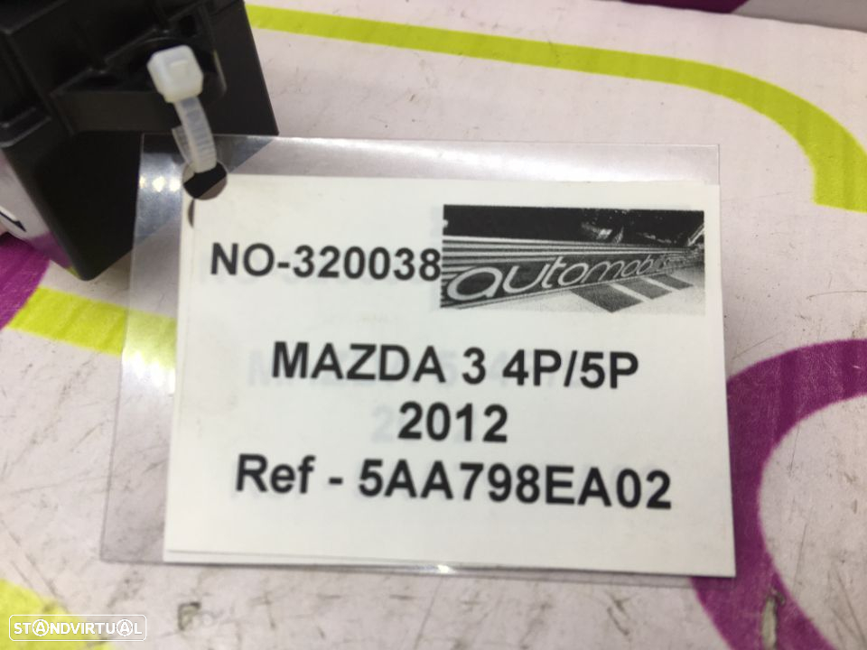 Comando de Vidros Frt / Esq Mazda 3 de 2012 - Ref : 5AA798EA02- NO320038 - 4