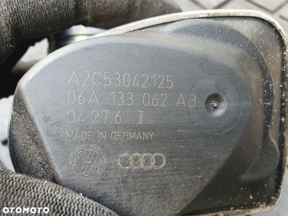 PRZEPUSTNICA SKODA OCTAVIA II1.6 MPI BGU 06A133062AB AUDI A3 8P - 2