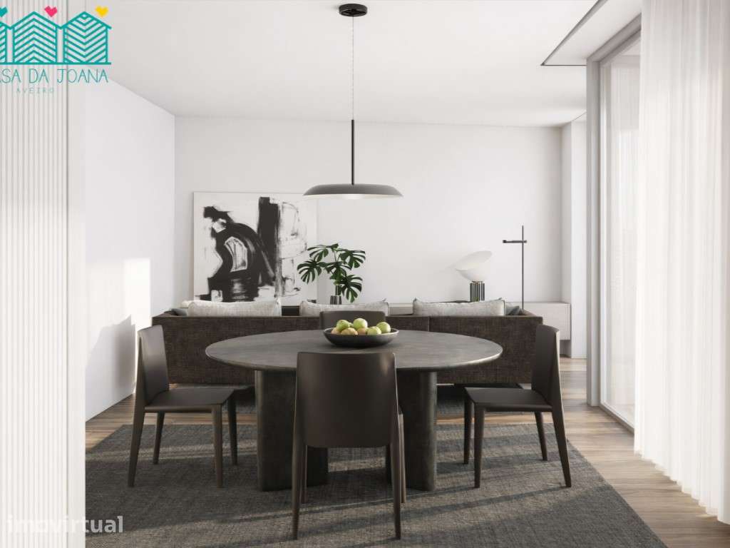 Apartamento T3 com 2 Lugares de Garagem em São Bernardo - Grande imagem: 2/10