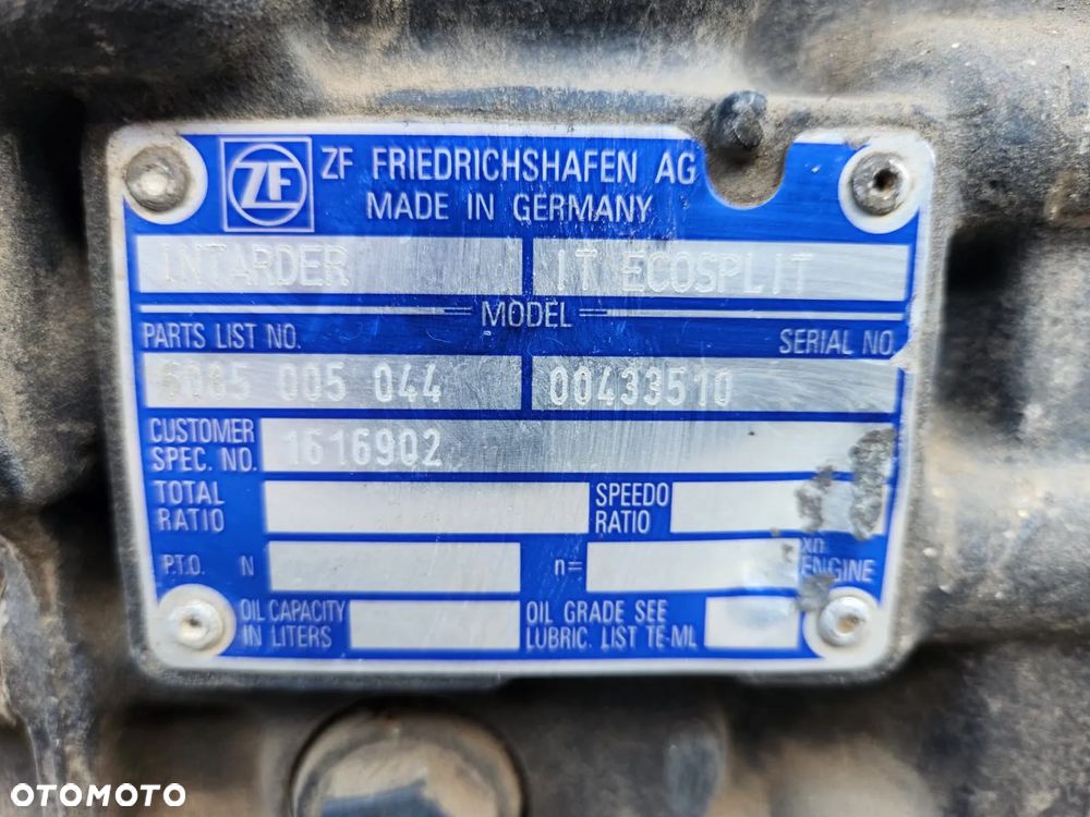 SKRZYNIA MANUALNA ZF DO RENAULT PREMIUM DXI 450 Z RETARDEREM  - KOMPLETNA - 8
