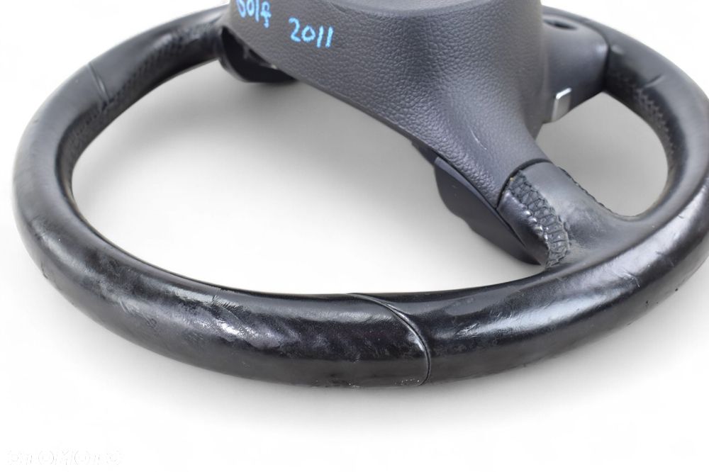 Kierownica Skóra Multi Multifunkcyjna VW GOLF VI PASSAT B7 3C8419091BE - 13