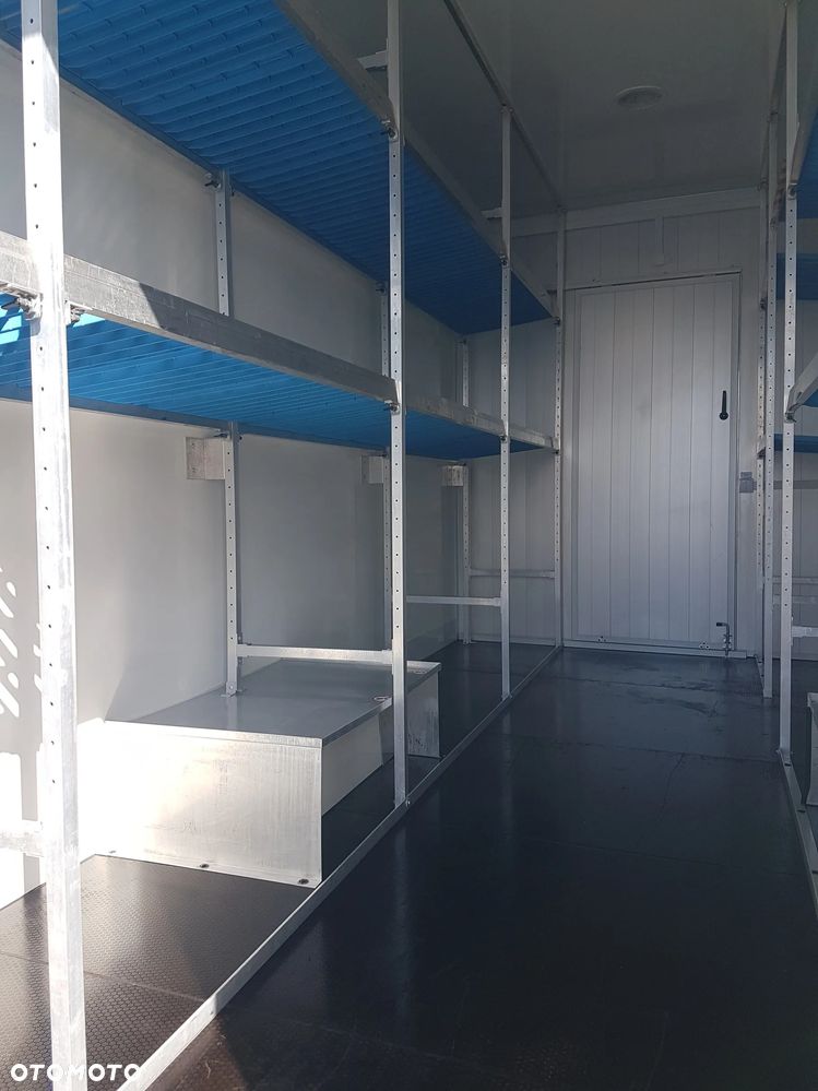 Iveco DAILY KONTENER NISKOPODŁOGOWY 4,43x2,23x2,42 SKLEP FOODTRUCK BAR KLIMA KONIOWÓZ KAMPER - 19