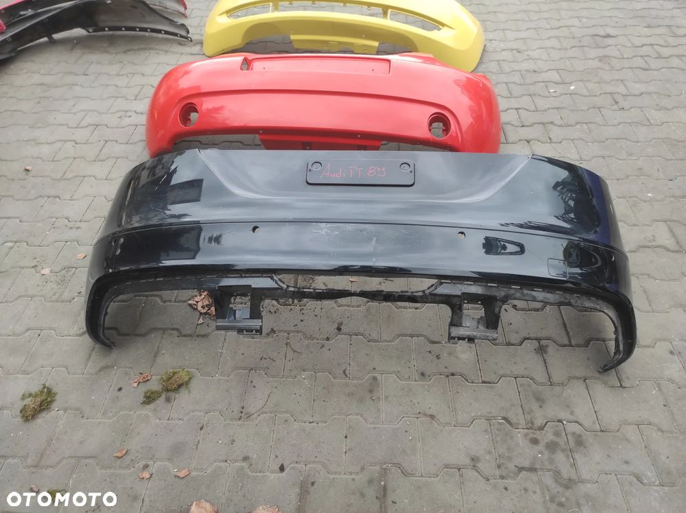 AUDI TT 8J S-LINE TT RS ZDERZAK TYLNY TYŁ PDC CZUJNIKI PRAKOWANIA CZARNY 8J0807317 WYSYŁKA !!!! - 3