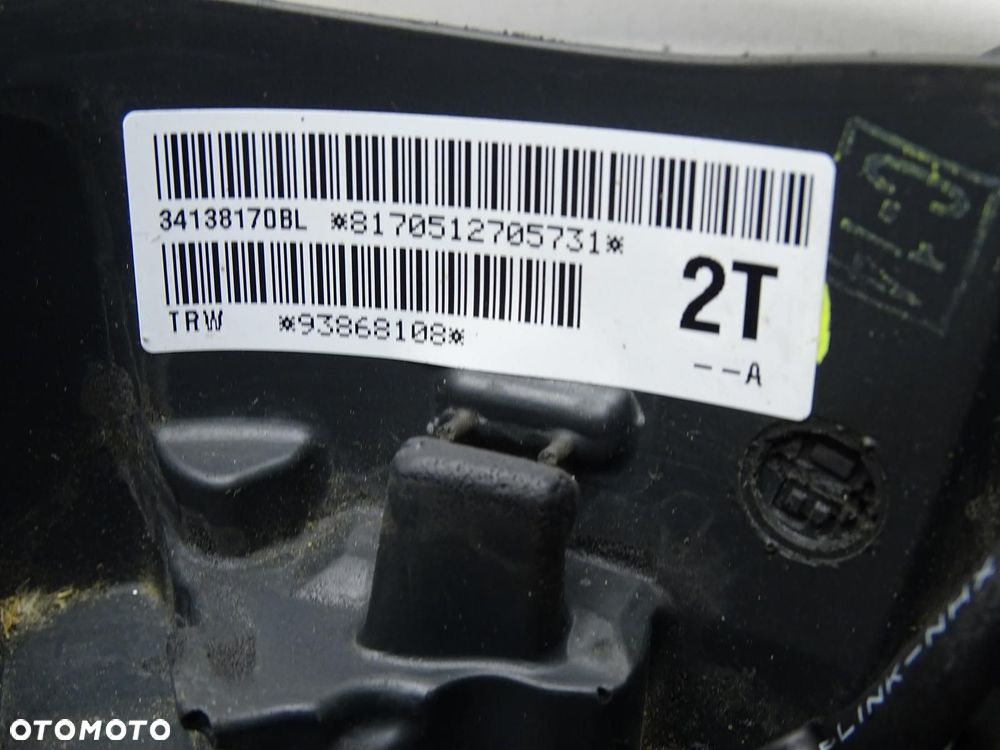 KIEROWNICA SKÓRA MULTI MULTIFUNKCJA 34138170BL OPEL VIVARO B - 11