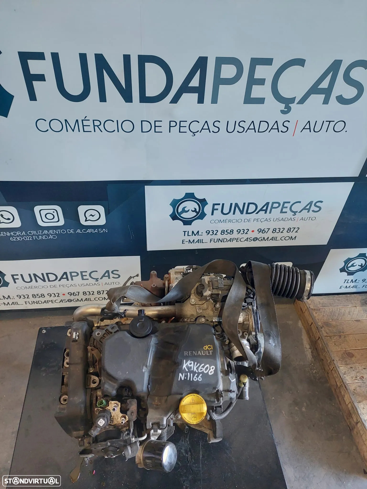 Motor Renault Clio IV 1.5Dci 90Cv Ref: K9K608 - 5