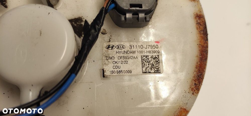 POMPA PALIWA PŁYWAK KIA CEED III 1.6 CRDI D4FE 31110-J7950 17-24 - 2