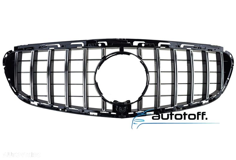 Grila Mercedes W212 S212 Facelift compatibila cu E-Class (13-15) GT Crom Design - 2