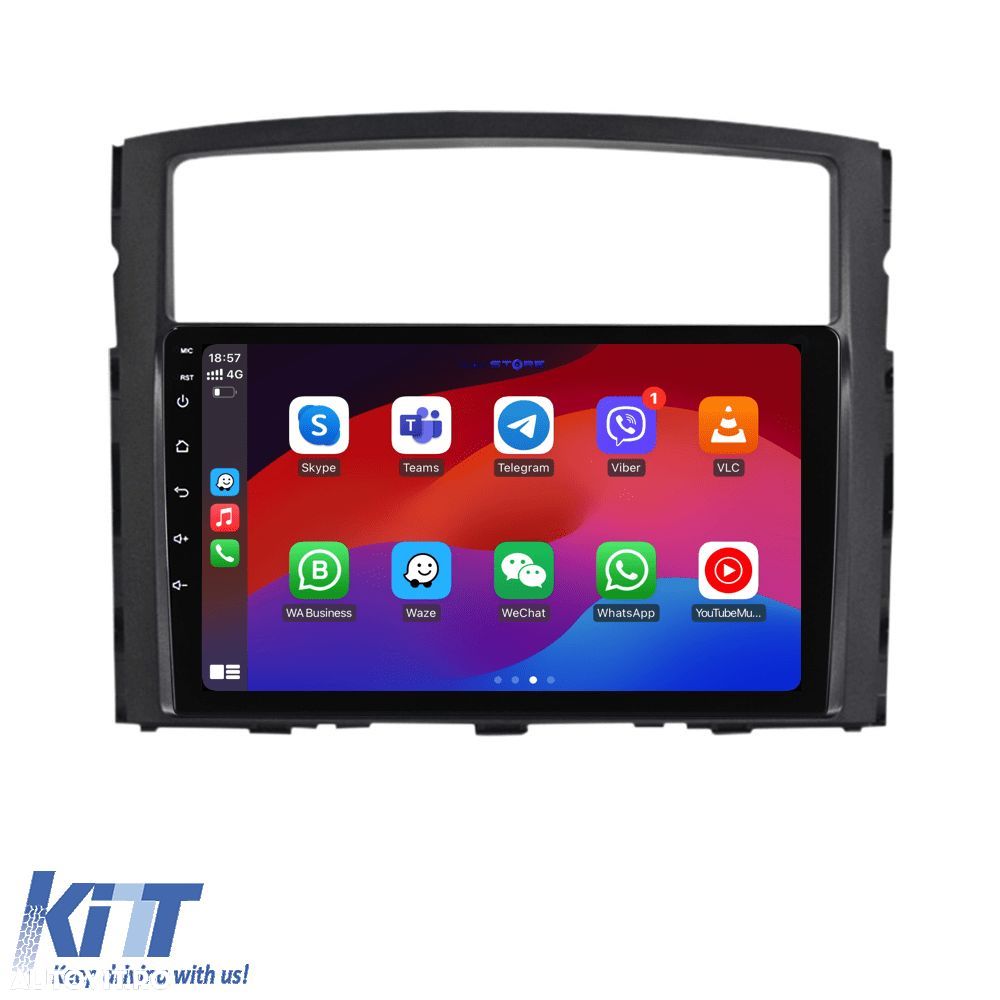 Navigatie Dedicata Mitsubishi Pajero (2006 - 2018), 9 Inch, 2Gb Ram, 6 - 4