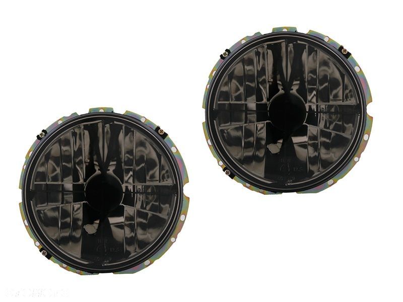 REFLEKTORY LAMPY KPL TUNING CLEAR SMOKE KRZYŻEM VW GOLF I 1 MK1 - 1