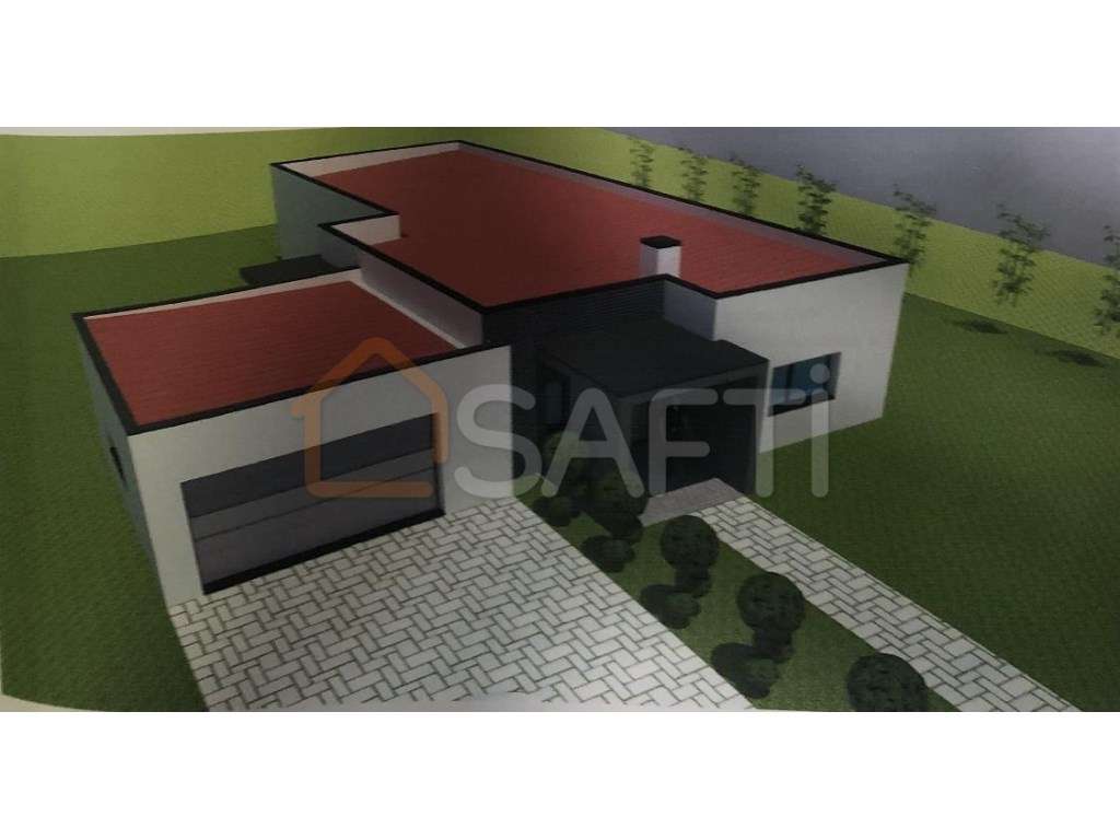 Terreno com 1860m2 com projeto aprovado em Pataias, Alcobaça - Grande imagem: 3/5