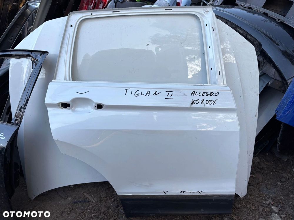 Drzwi Volkswagen Tiguan II 2016-2024r. Tył Prawy - 1