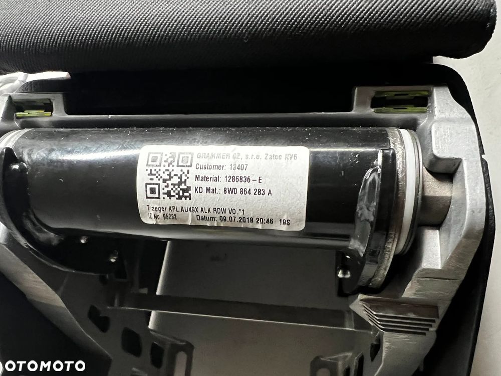 TUNEL ŚRODKOWY PODŁOKIETNIK GNIAZDO ŁADOWARKA INDUKCYJNA AUDI A4 B9 8W0864283A 8W1863241D - 3