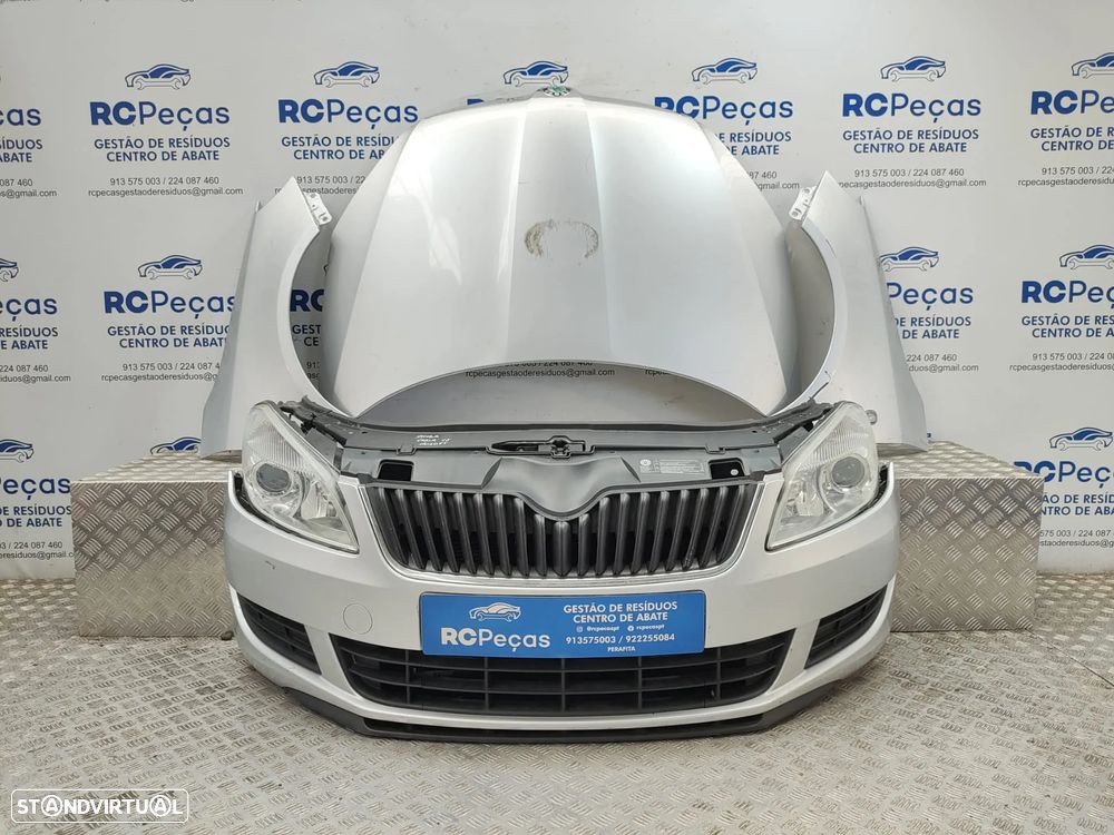 Frente Completa Skoda Fabia Mk2 5J Facelift de 2010 a 2014 Gasolina Original - 1