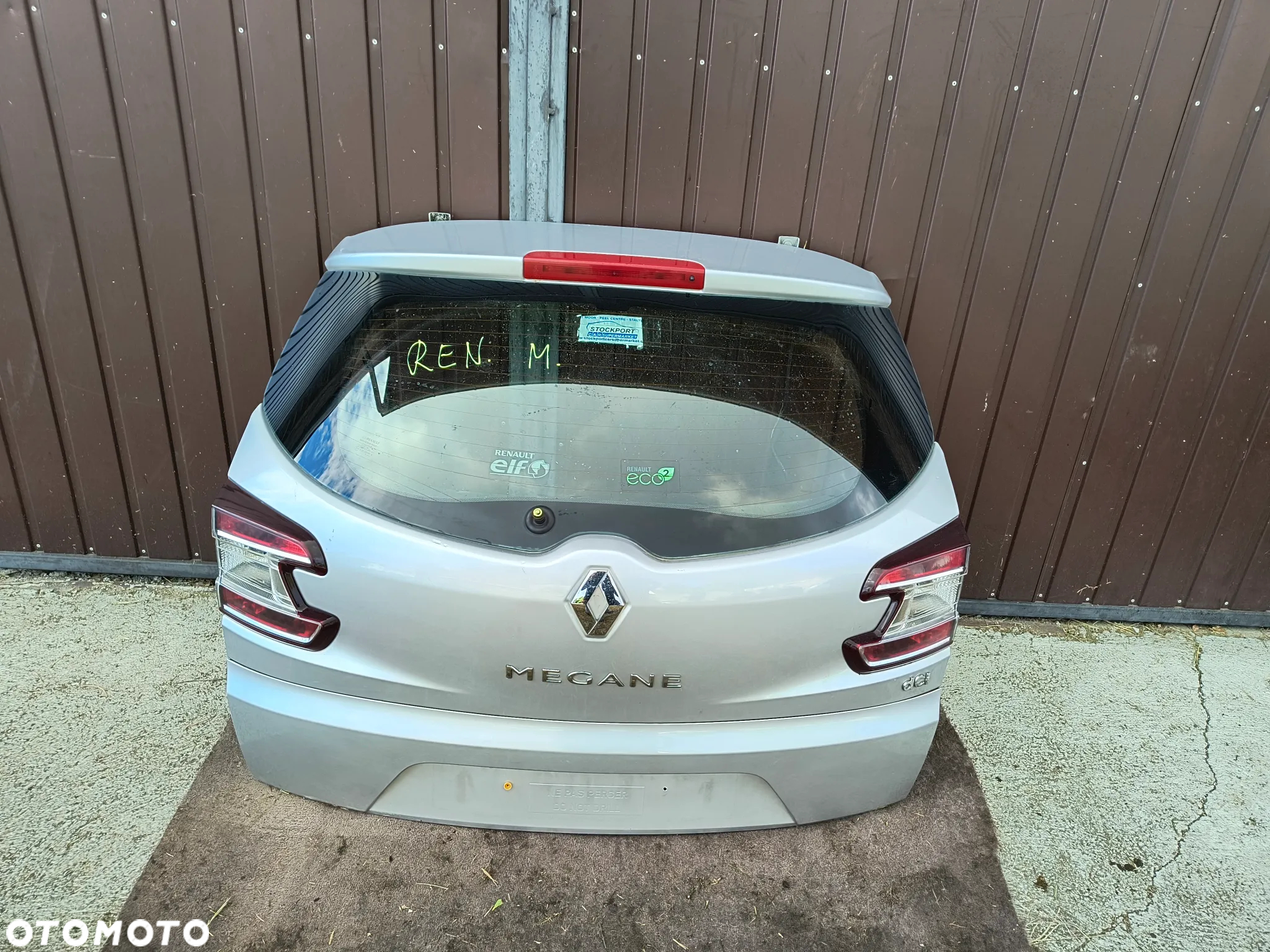 Klapa Tył tylna bagażnika Renault Megane  III Kombi - 8