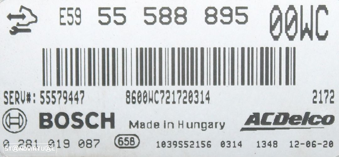 Centralina Opel Corsa D - 2