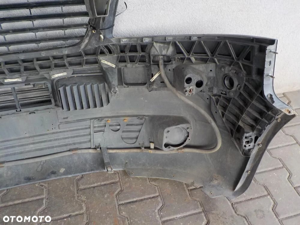 VW T5 03- ZDERZAK PRZÓD PRZEDNI + SPRYSKIWACZE LAMP - 9