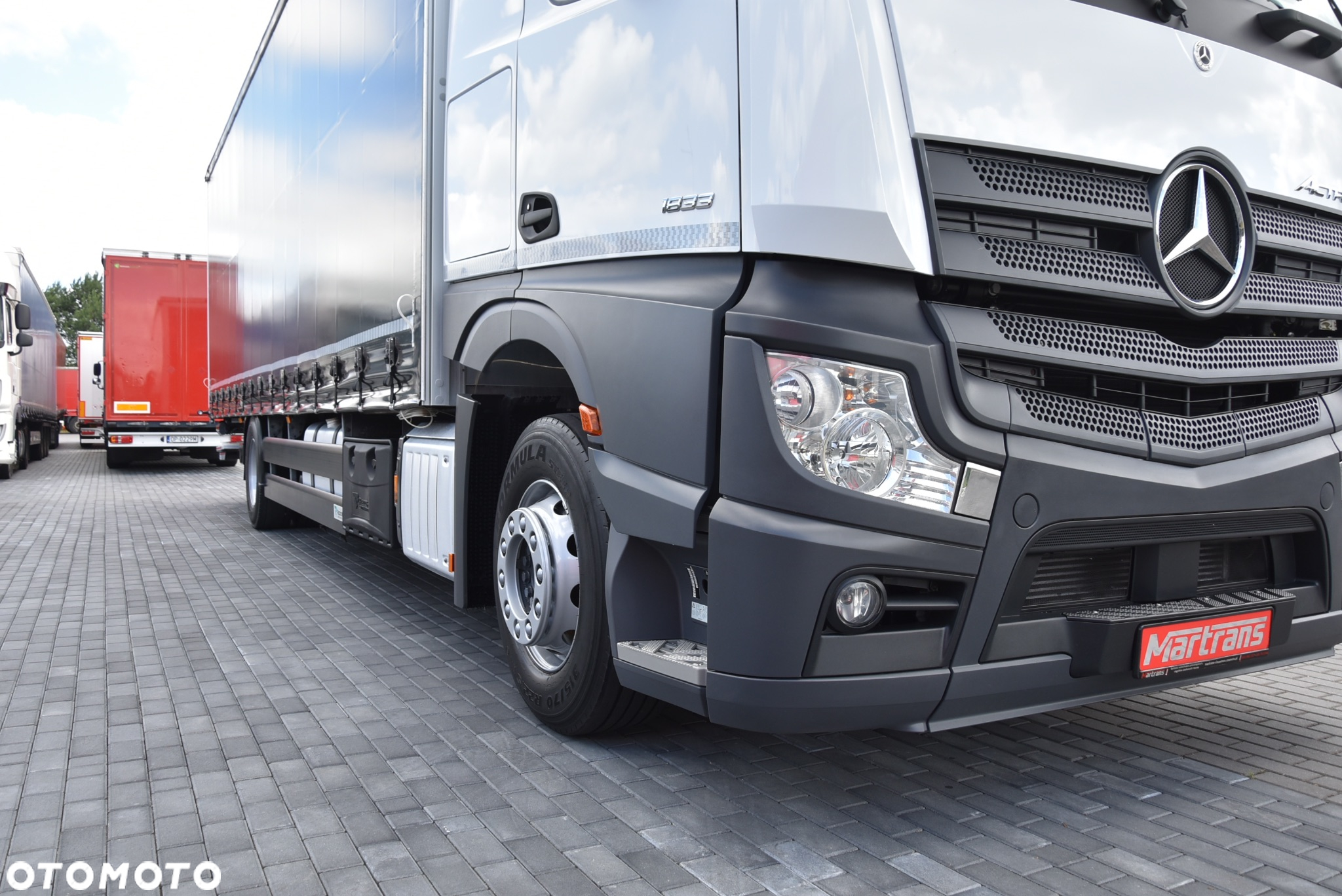 Mercedes-Benz ACTROS 18.330 / FIRANA 9,5 M / WINDA / ZABUDOWA REDOS / 24 PALETY / AUTOMAT / SALON POLSKA /SERWIS ASO MERCEDES / STAN IDEALNY !!!!! - 10