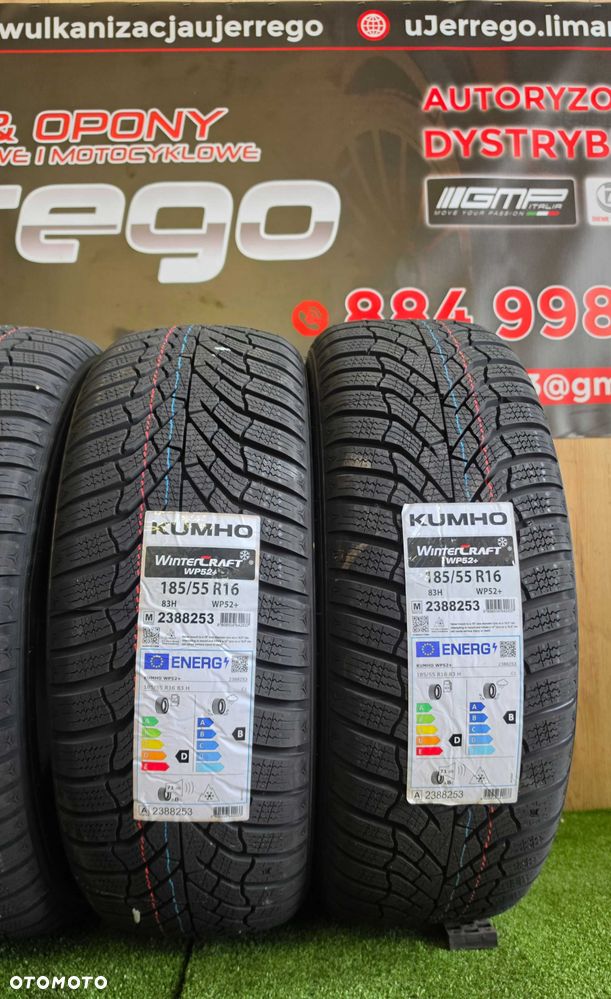 Koła zimowe BYD Dolphin Surf - 16x4x100 - Kumho Winter Craft WP52+ 185/55/R16 + TPMS - 4