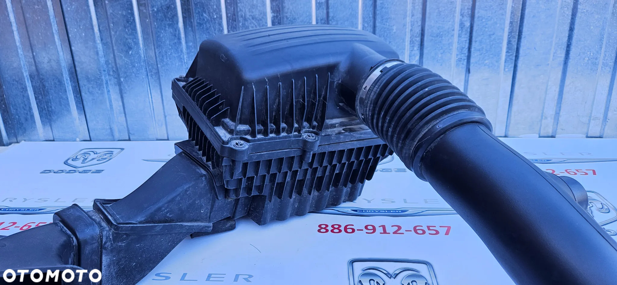 RAM 1500 V 5 2019- 4X4 5.7 HEMI kompletna obudowa filtra powietrza Filtr powietrza Dolot Łapacz Obudowa Mocowanie filtra P68264882AC 68319607AB - 5