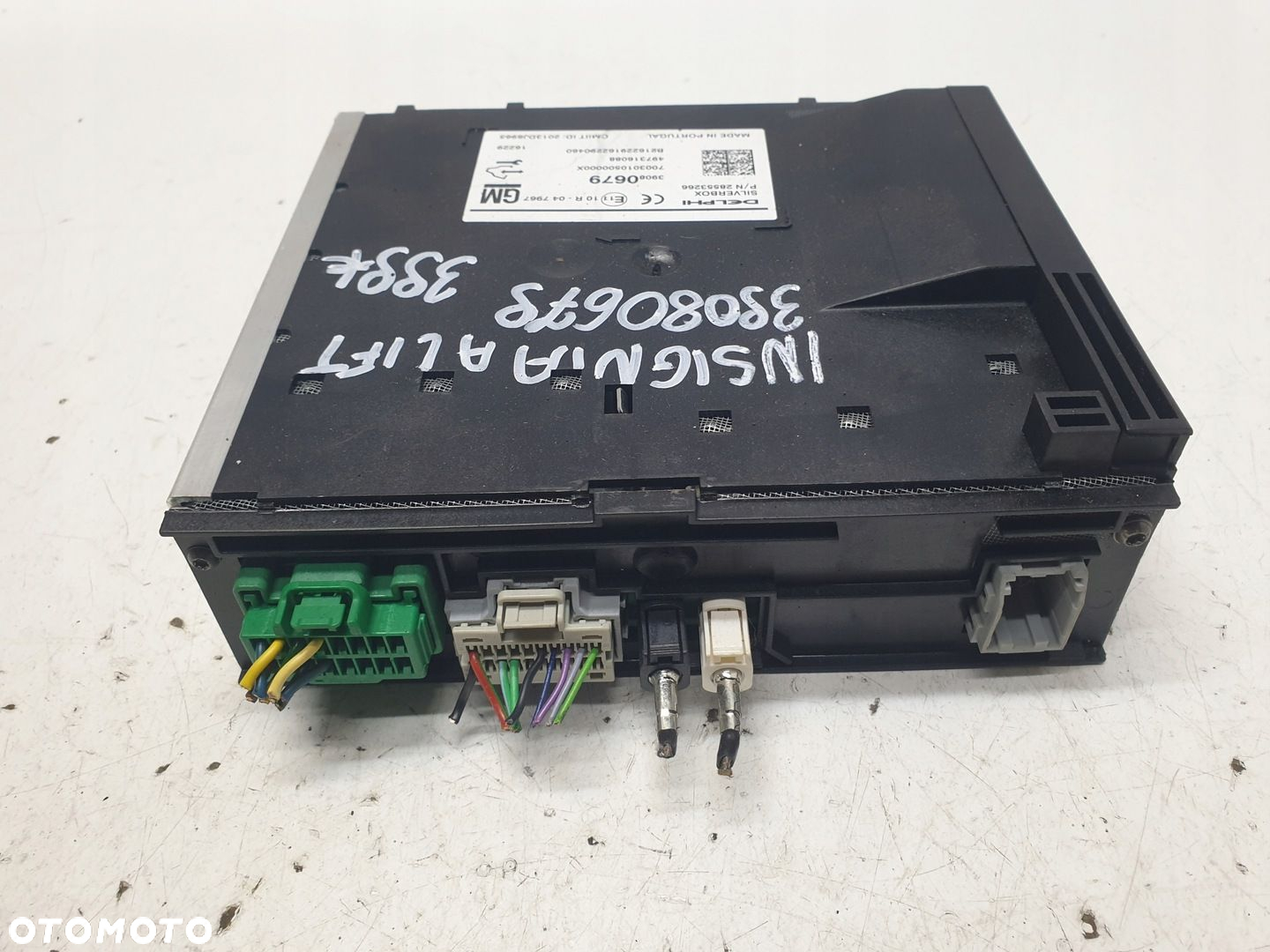 MODUŁ STEROWNIK RADIA NAWIGACJI SILVERBOX OPEL INSIGNIA A LIFT 39080679 - 2