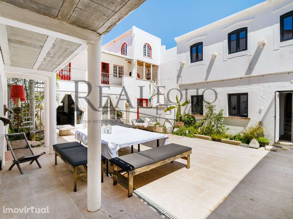 Moradia de Charme com 10 Quartos a 100m da Praia na Costa da Caparica - Grande imagem: 4/45