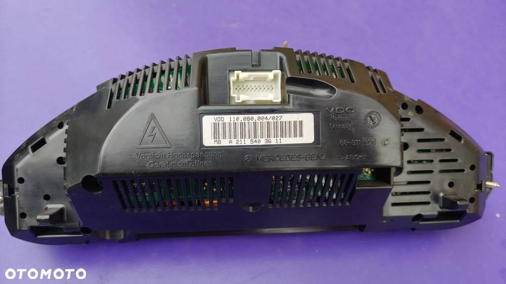 MERCEDES W211 DIESEL LICZNIK ZEGARY EU AVANTGARDE A2115403611 - 11