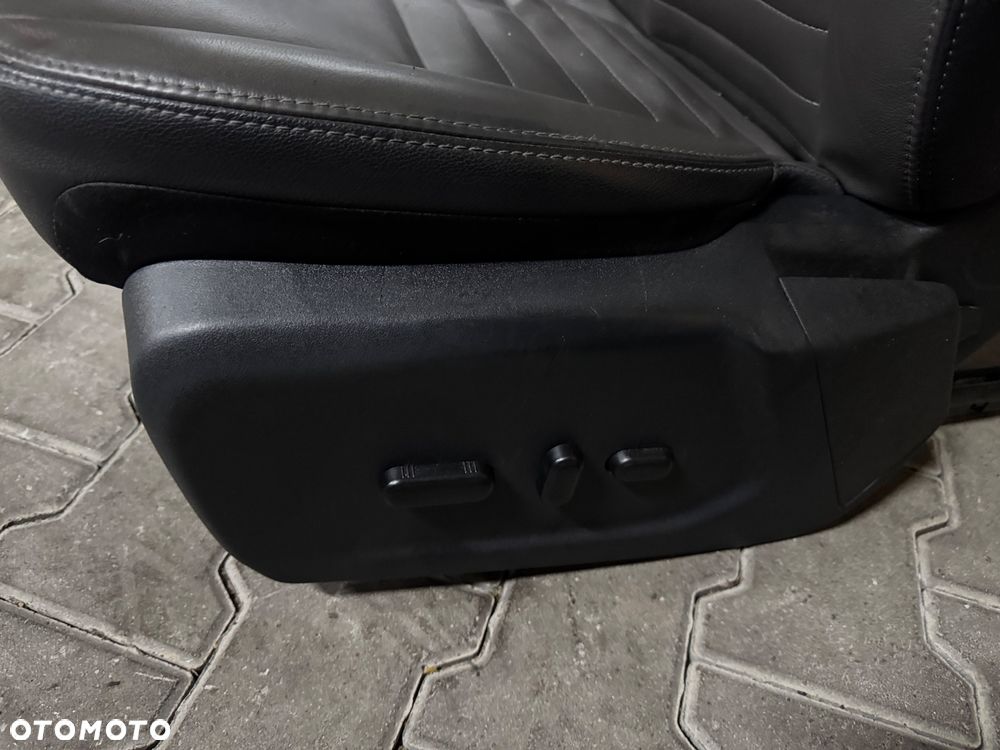 Fotel Kierowcy Skórzany Ford transit Turneo custom Lift airbag - 3