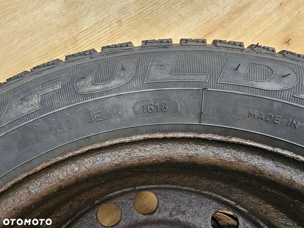 KOŁA FELGI STALOWE OPONY 185/60 R 15 OPEL ASTRA G H MERIVA A CORSA D 4x100 ET43 WIELOSEZON - 12