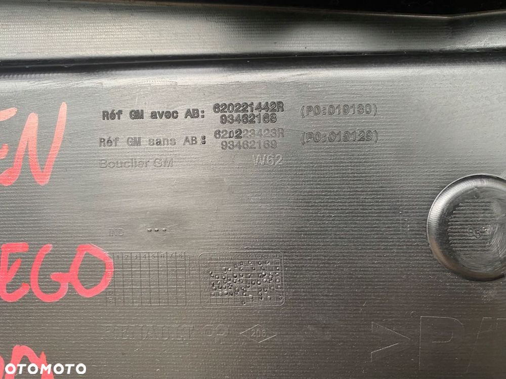 Opel MOVANO 3 10 - zderzak przód przedni pod halogen NOWY ORYGINAŁ - 14
