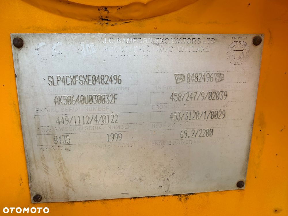 JCB 4CX 4x4x4 SUPER STAN tylko 7900 mth od 1 własciciela - 4