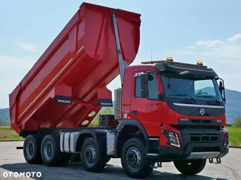 Volvo FMX 420 * WYWROTKA / 8x4 * STAN BDB - 4