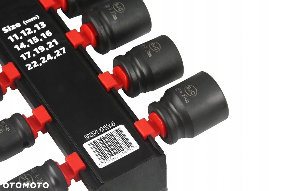 KLUCZE NASADOWE NASADKI UDAROWE 1/2" 11-27mm BJC - 5