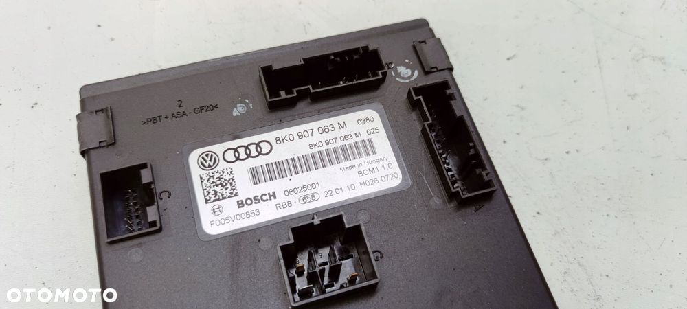 MODUŁ KOMFORTU AUDI A4 B8 A5 8T Q5 8R 8K0907063M - 2