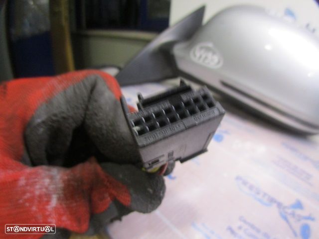 Espelho Esp4499 AUDI A3 2009 1.9TDI 105CV 3P CINZA ESQ ELETRICO COM PISCA 6 PINOS - 4