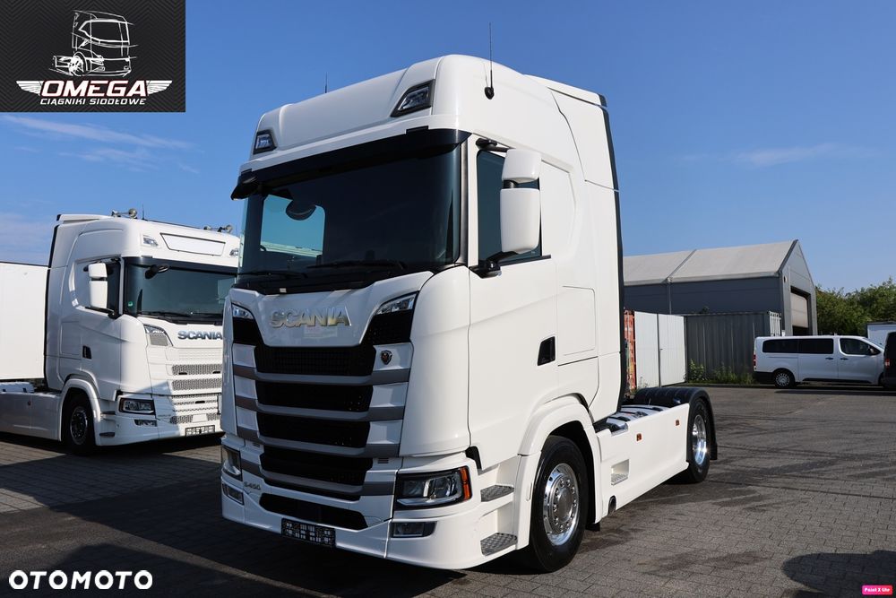Scania S 450 / 450S / 2 X Poduszki przód / Klima Post / Full LED / - 1