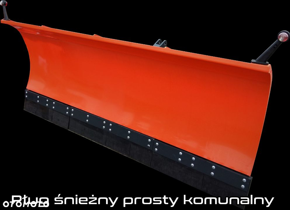 Pług śnieżny do śniegu PROSTY KOMUNALNY euroramka TUZ METAL TECHNIK 1,5m 1,56m 1,85m 2m 2,08m 2,6m 3 - 4