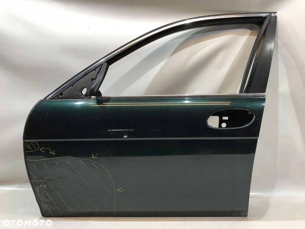 bmw 7 e65 drzwi lewy przód przednie oxfordgruen - 1