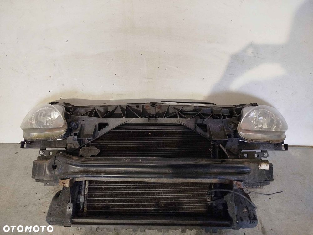 + PAS PRZEDNI SEAT ALTEA 2.0 TDI BELKA OKULAR CHŁODNICA WODY WENTYLATORY OBUDOWA ZAMEK KOMPLET - 1
