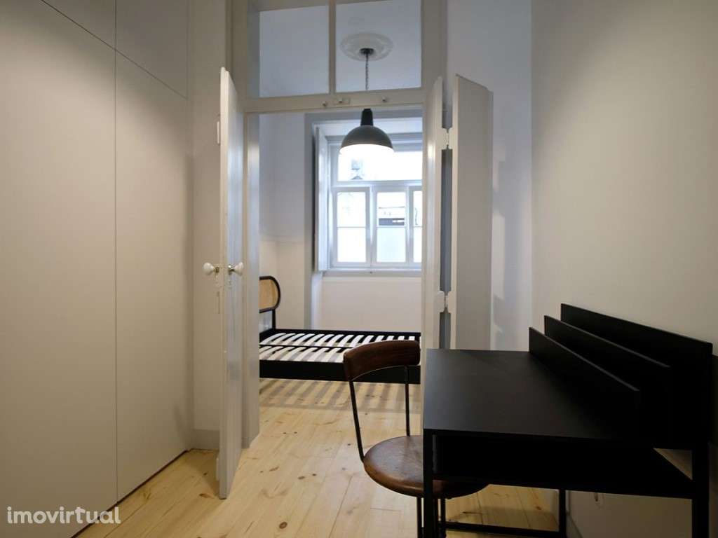 T2 + closet + Pateo. 75m2 area + 27m2 de Pateo totalmente renovada - Grande imagem: 4/28