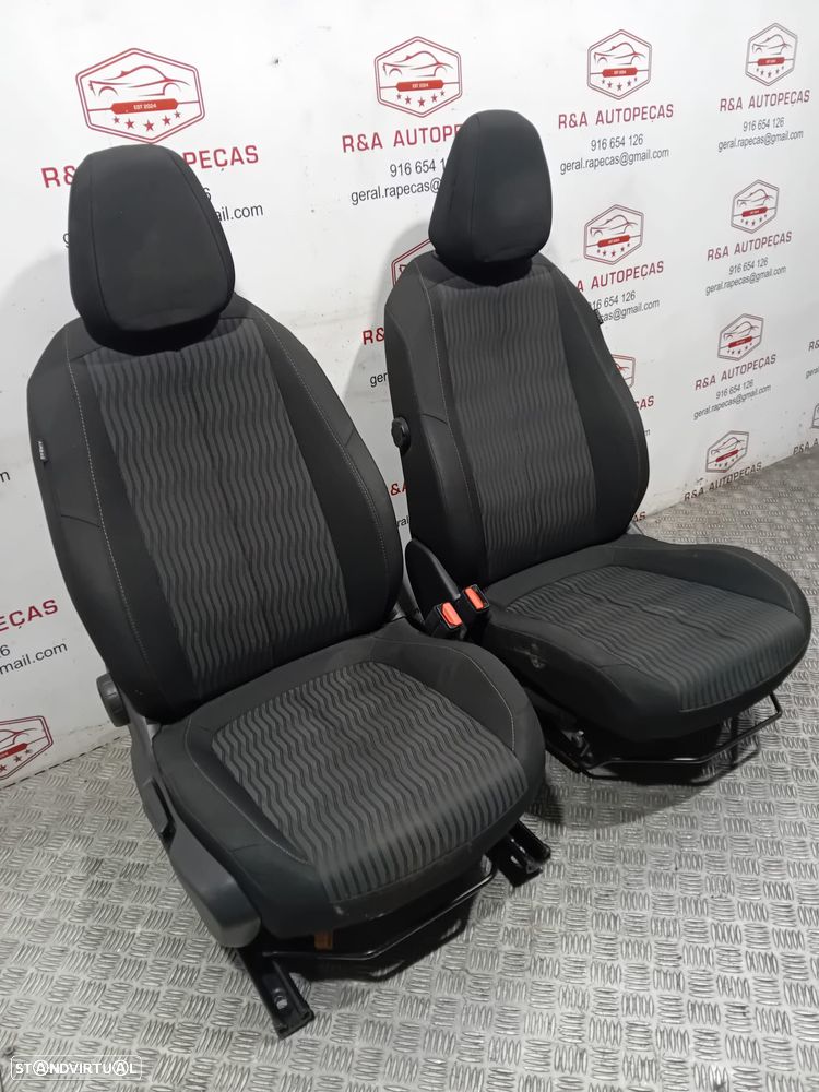 Conjunto de Bancos Peugeot 308 II SW Tecido Original - 8