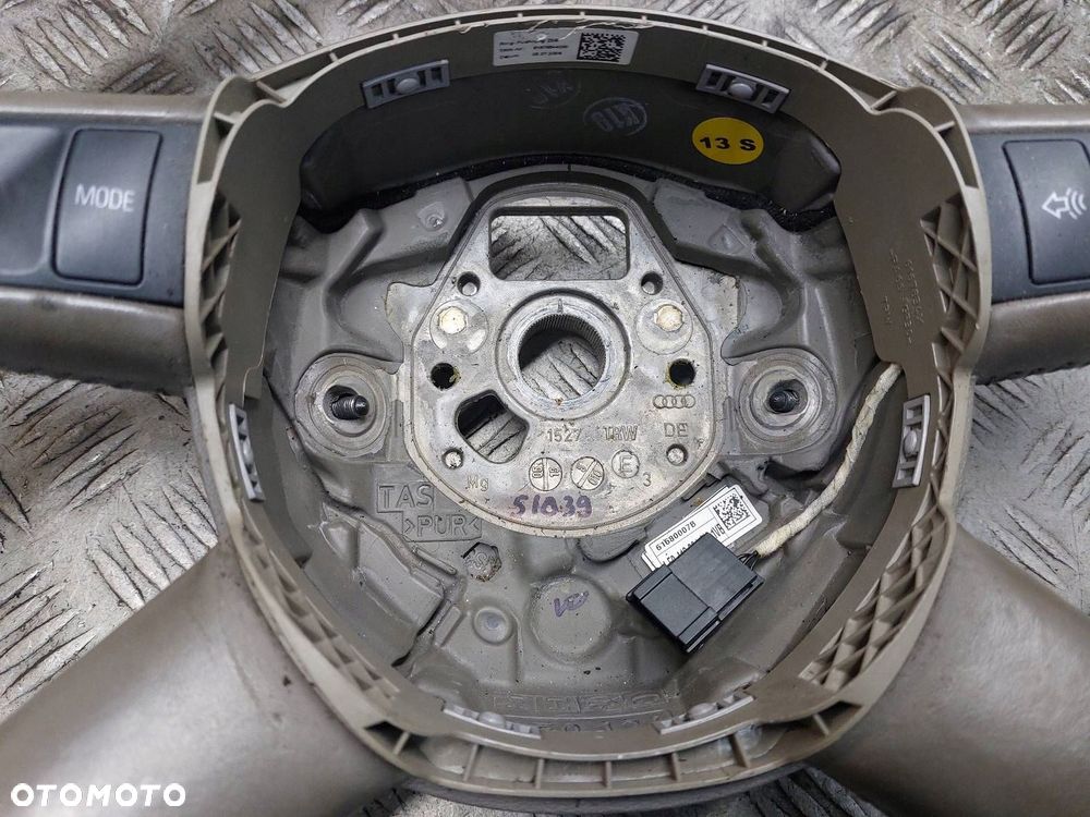 KIEROWNICA GRZANA + PODUSZKA AUDI A8 D3 4F0419091AH 4E0880201BL - 14