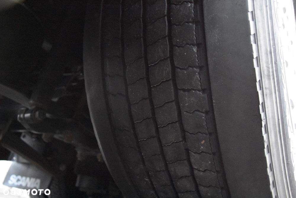 Scania R450 3-OSIOWA / OŚ SKRĘTNA / FIRANA 8.2M / 20 EUROPALET/ NAVI / SKÓRY / RETARDER / KLIMA POSTOJOWA / CAŁA NA PODUSZKACH / WINDA DHOLLANDIA/ AUTOMAT / STAN IDEALNY !! - 14