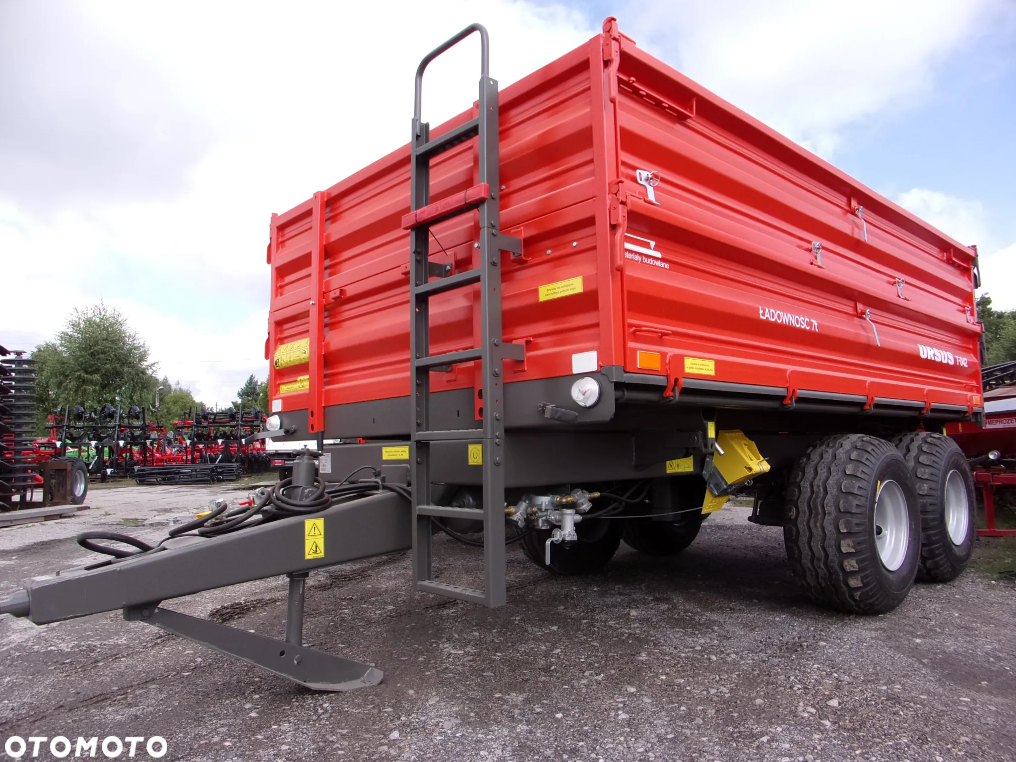 Inny Przyczepa ciężarowa-rolnicza Ursus 7t T-042 TANDEM z systemem trójstronnego wywrotu w Rad-Masz OPOCZNO - 5