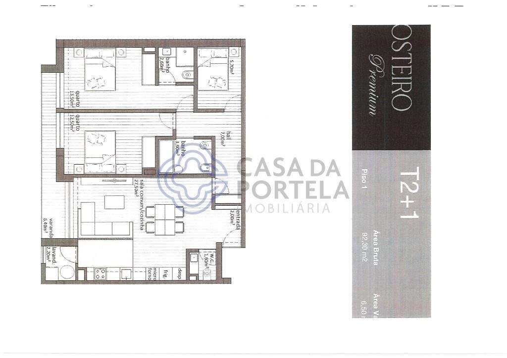T2+1 com prazo de entrega para Setembro 2027- às Guardeiras - Grande imagem: 2/11