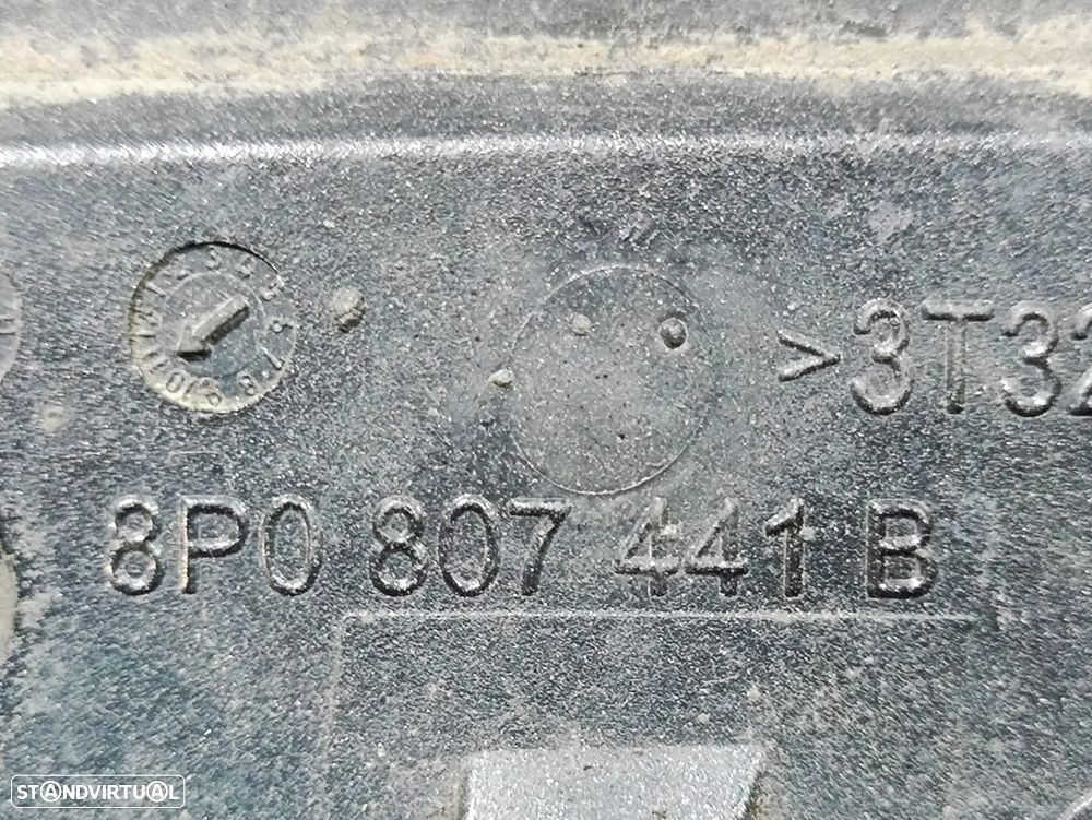 Parachoques traseiro original AUDI A3 8P 8P3 RESTYLE FASE 2 SLINE S-LINE S LINE - 8