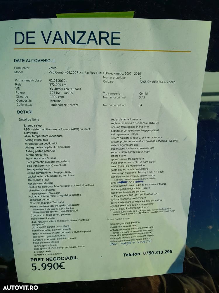 Volvo V70 - 2
