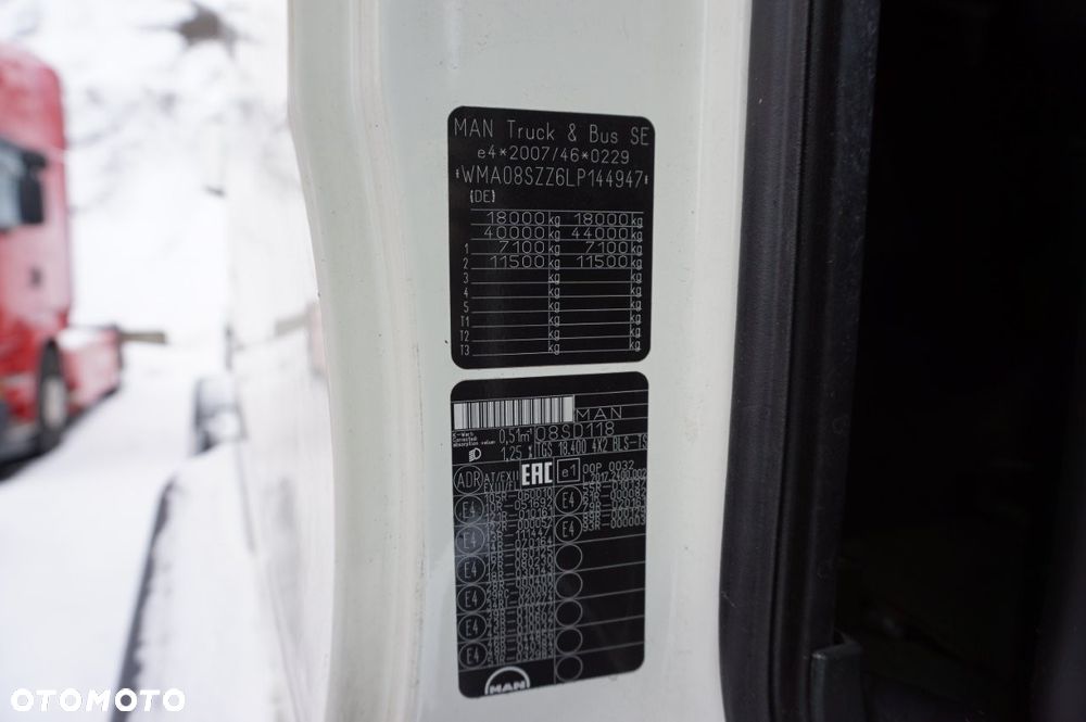 MAN TGS 18.400 4X2 BLS * 643 000 KM * 2020 - 19