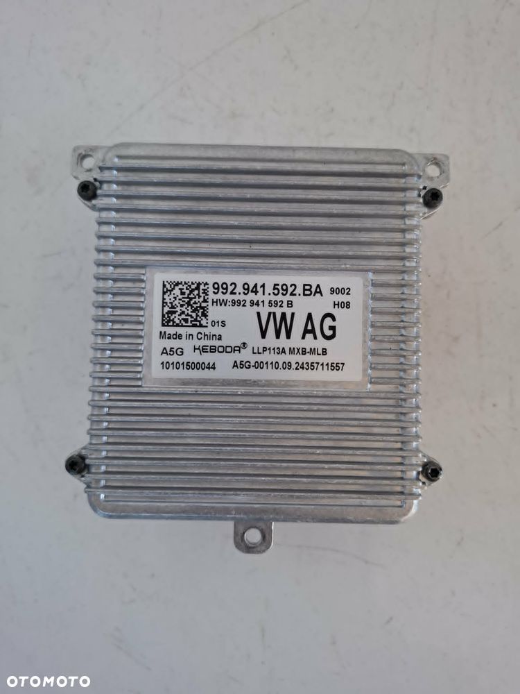 PRZETWORNICA LED MODUŁ LAMPY PORSCHE AUDI BENTLEY CAYMAN 992941592BA LEGALNA - 1